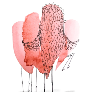 Wenskaart Petit Paris Illustraties - Happy birthday balonnen