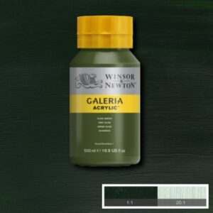 Winsor & Newton Galeria acryl 500ml - 447 olive green