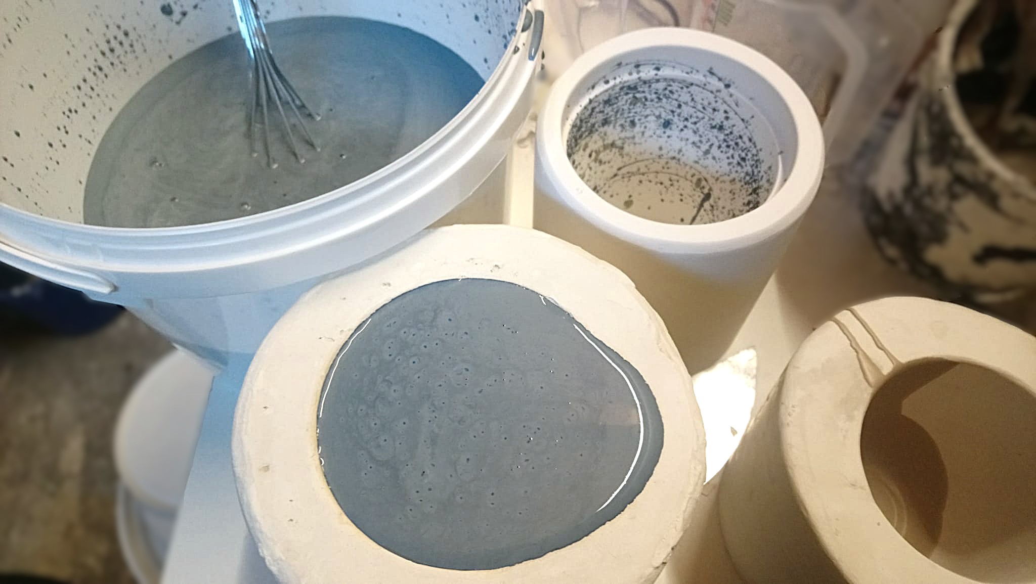 werken met gietklei