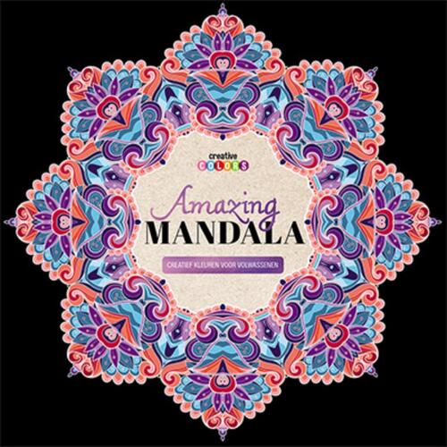 Amazing mandala, creatief kleuren voor volwassenen