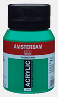 Amsterdam acryl 500ml 619 permanentgroen donker