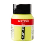 Amsterdam acryl 500ml - 664 geelgroen licht
