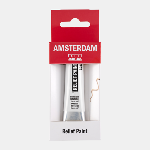Amsterdam reliefpaint 20ml - 120 kleurloos
