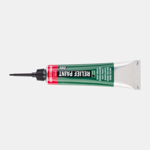 Amsterdam reliefpaint 20ml - 602 donkergroen