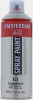 Amsterdam spraypaint 400ml - 105 titaanwit