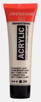 Amsterdam standaard acrylverf 20ml - 289 titaanbuff licht