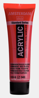Amsterdam standaard acrylverf 20ml - 348 permanentrood purper