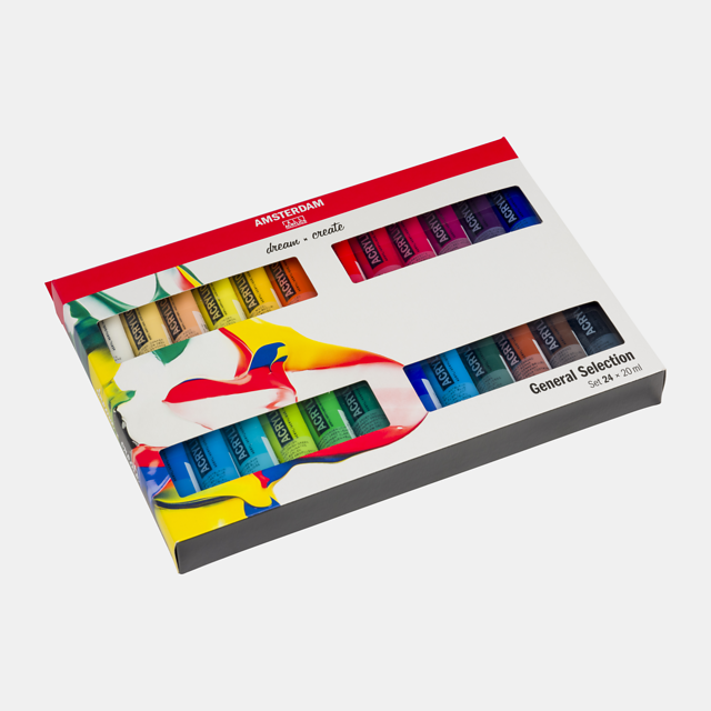 Amsterdam standaard acrylverf - set 24 x 20ml