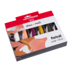 Amsterdam standaard acrylverf - set 6 x 120ml portrait