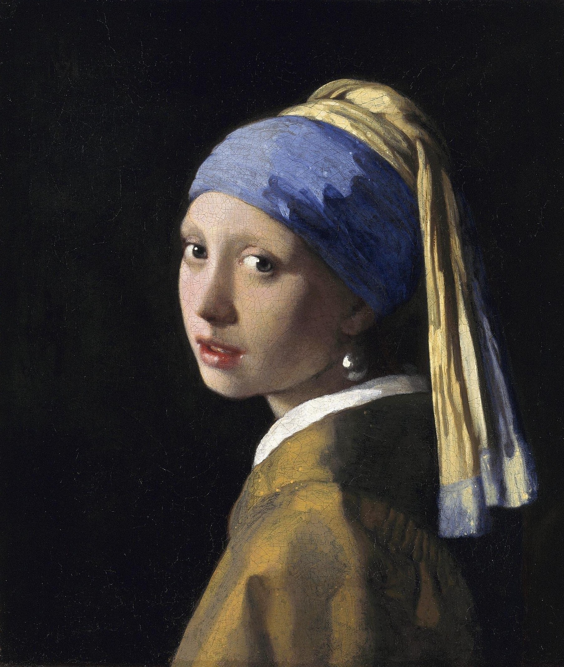 Ansichtkaart PC020 - Meisje met de parel, Johannes Vermeer