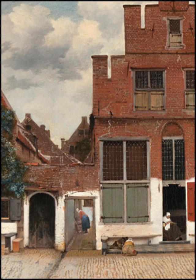 Ansichtkaart PC3355 - Het straatje - Johannes Vermeer