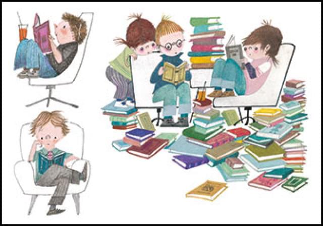 Ansichtkaart PC3803 - Boekenfeest