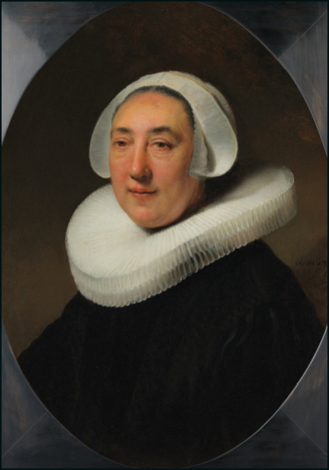Ansichtkaart PC5056 - Portret van Haesje Jacobsdr van Cleysburg - Rembrandt van Rijn