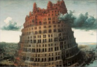 Ansichtkaart PC593 - De toren van Babel, Pieter Bruegel de Oude