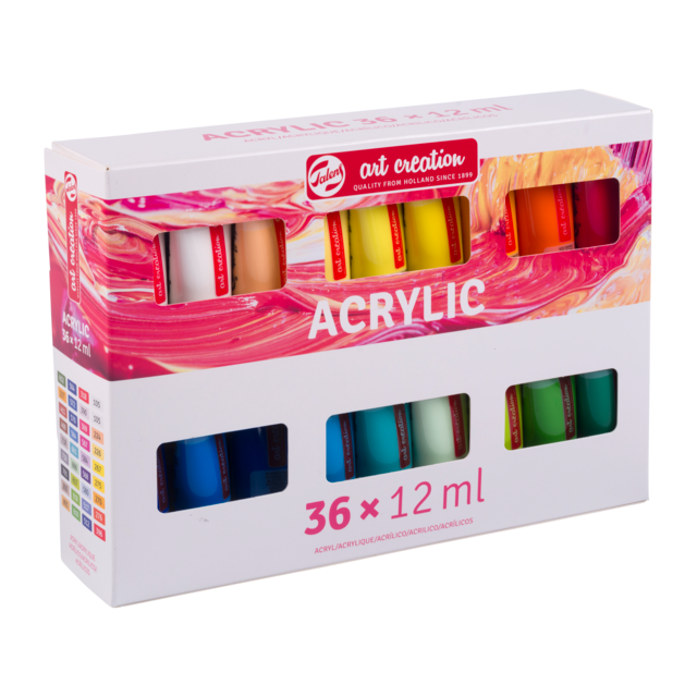 ArtCreation acrylverf - set 36 x 12ml
