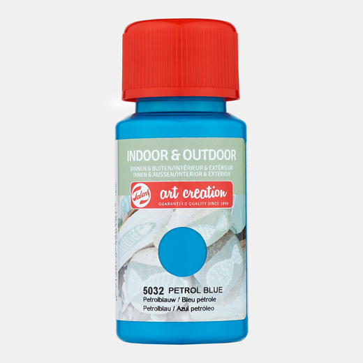 ArtCreation binnen & buiten 50ml - 5032 petrol blauw