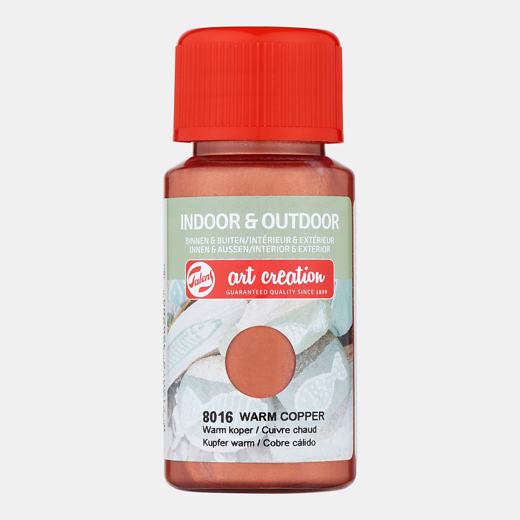 ArtCreation binnen & buiten 50ml - 8016 warm koper