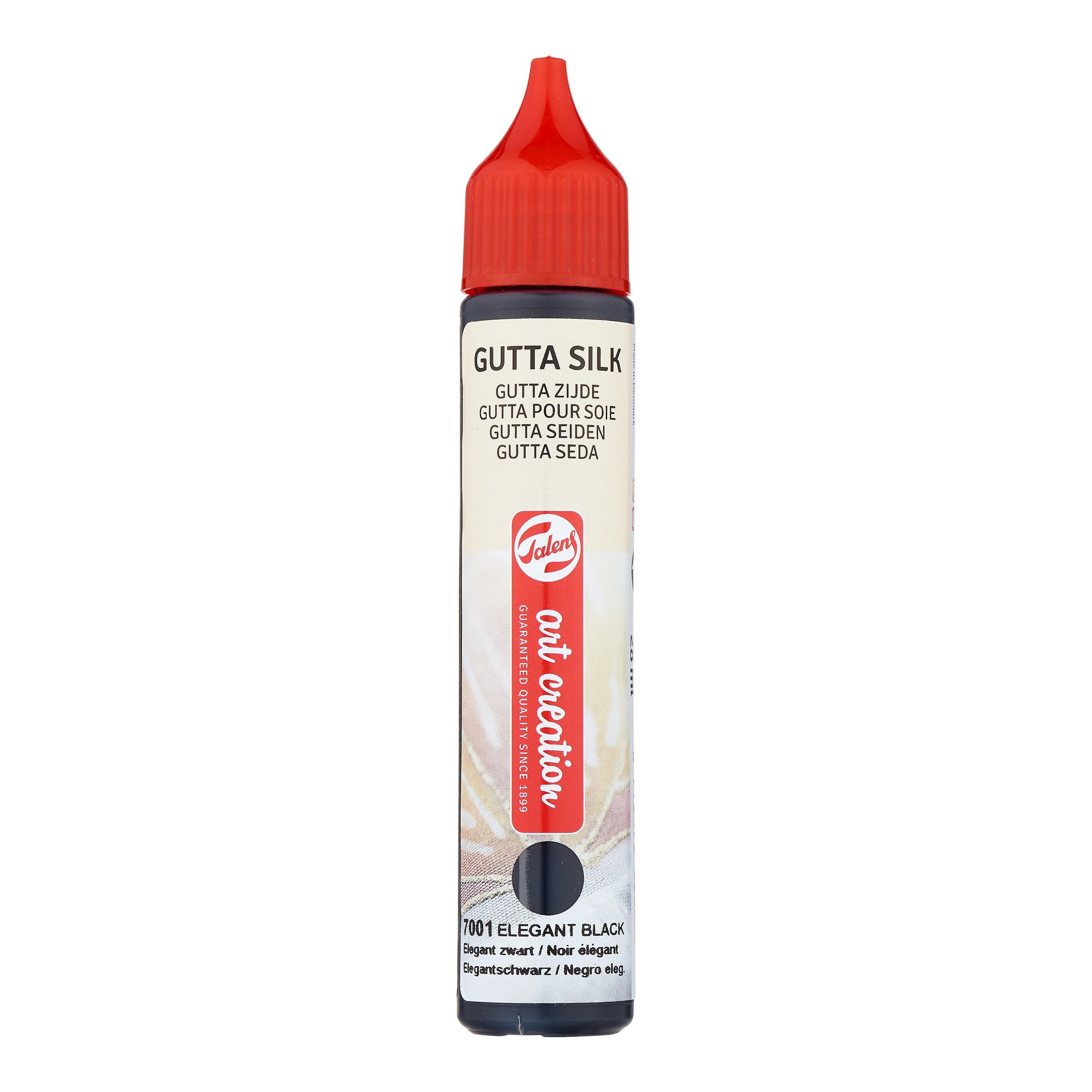 ArtCreation gutta zijde liner 28ml - 7001 elegant black