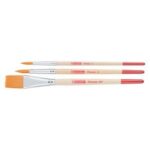 ArtCreation penselen filament - set 1x plat & 2x rond