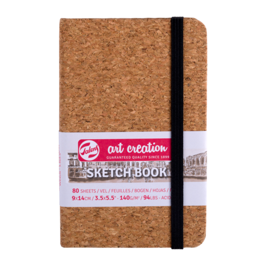 ArtCreation schetsboek kurk - 9 x 14