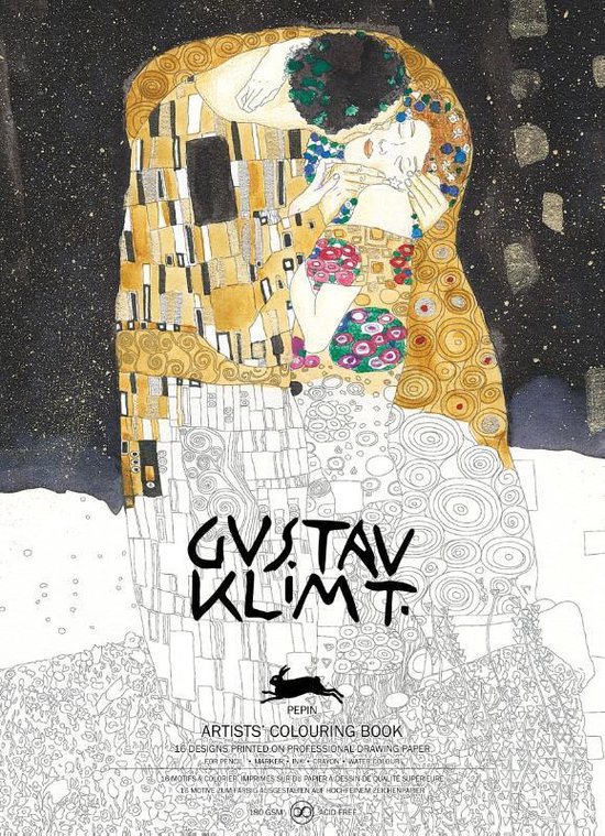 Artists Colouring book - Gustav Klimt