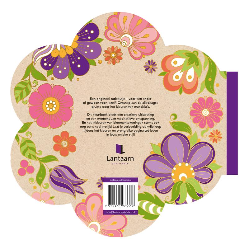 Blooming flowers mandala