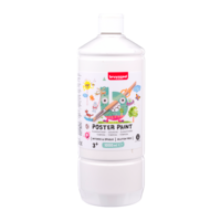 Bruynzeel plakkaatverf 1000ml - 100 wit