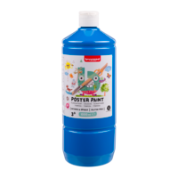 Bruynzeel plakkaatverf 1000ml - 501 lichtblauw (cyaan)