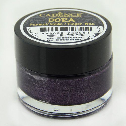 Cadence dora finger wax 20ml - 6139 dark orchid