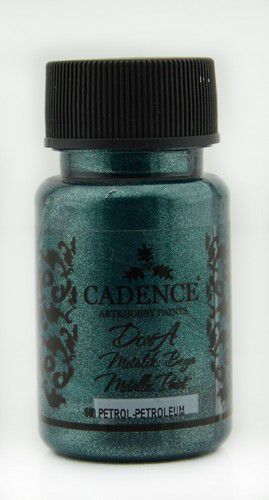 Cadence dora metallic verf 50ml - 140 petroleum