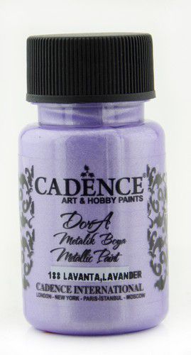 Cadence dora metallic verf 50ml - 188 lavander