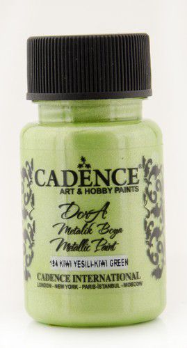 Cadence dora metallic verf 50ml - 194 kiwi green