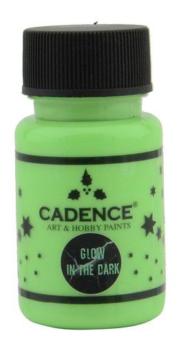 Cadence glow in the dark 50ml - 581 donkergroen