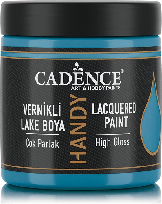 Cadence lacquered paint - 24 turquoise