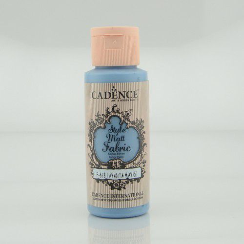 Cadence matt textielverf 59ml - 0618 lavender blue
