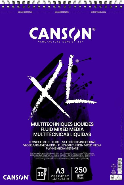 Canson XL - multimedia glad A4