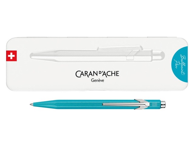 Caran d'ache 849 - colormat-X - turkoois