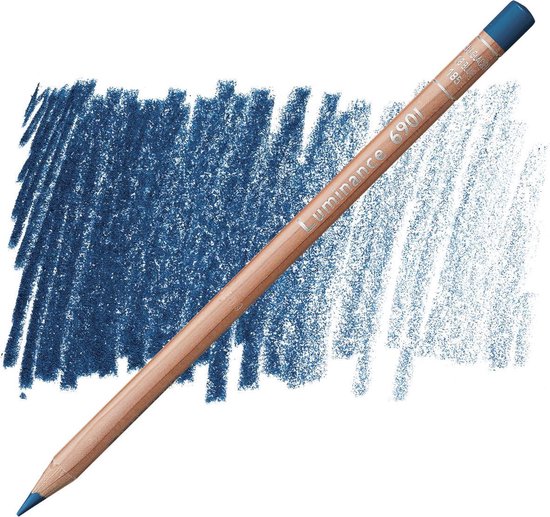 Caran d'ache luminance - 185 ice blue