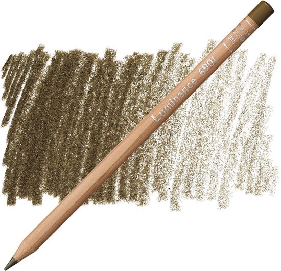 Caran d'ache luminance - 548 raw umber