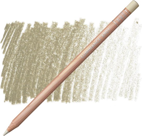 Caran d'ache luminance - 842 raw umber 10%