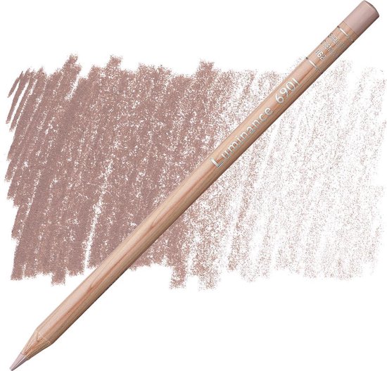 Caran d'ache luminance - 862 burnt sienna 10%