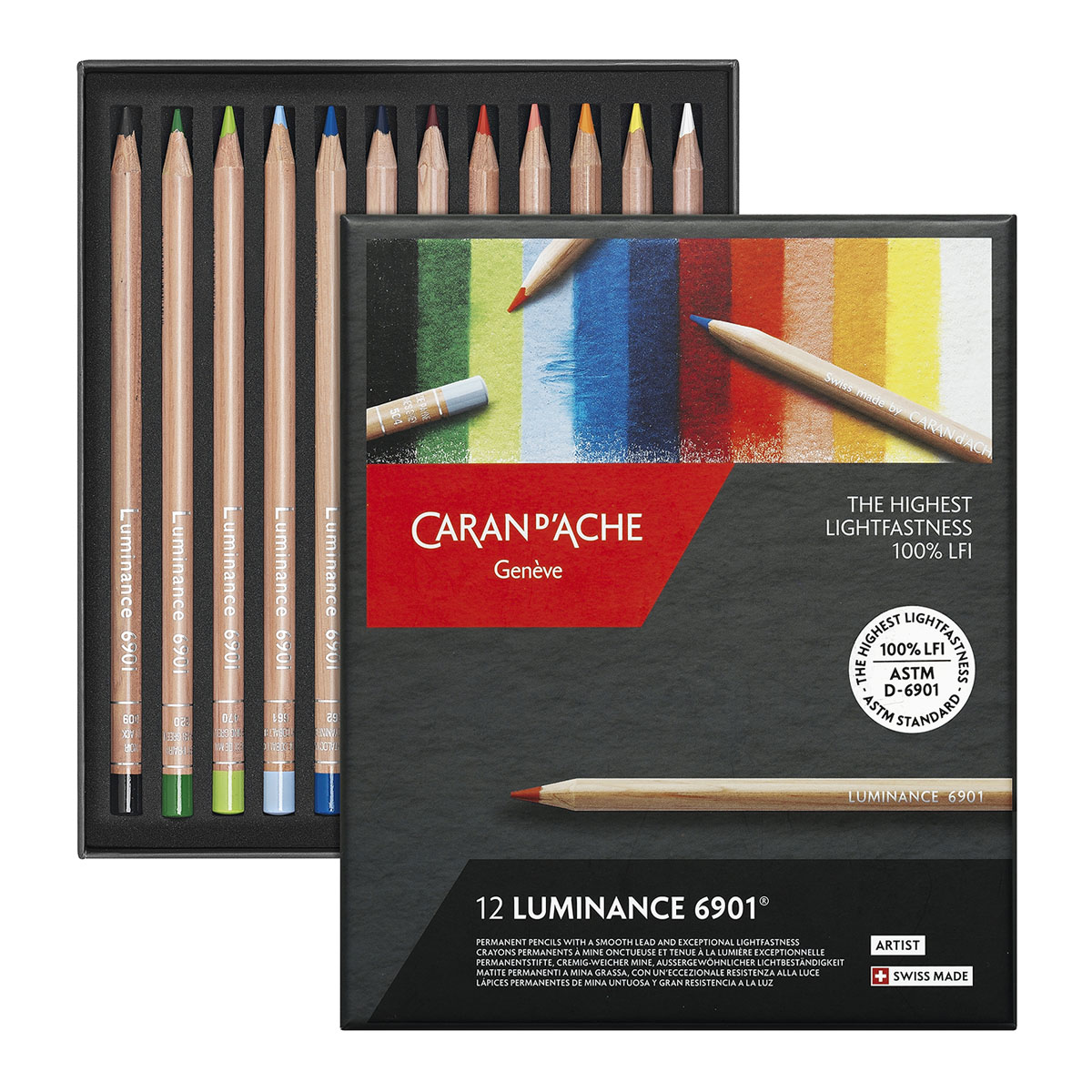 Caran d'ache luminance - set 12