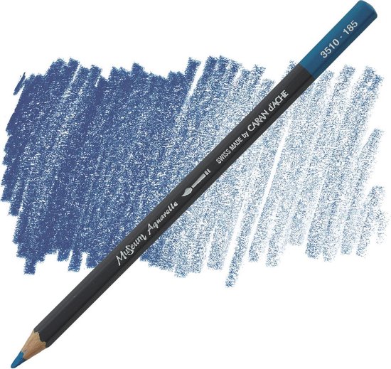 Caran d'Ache museum aquarelle - 185 blue glacier