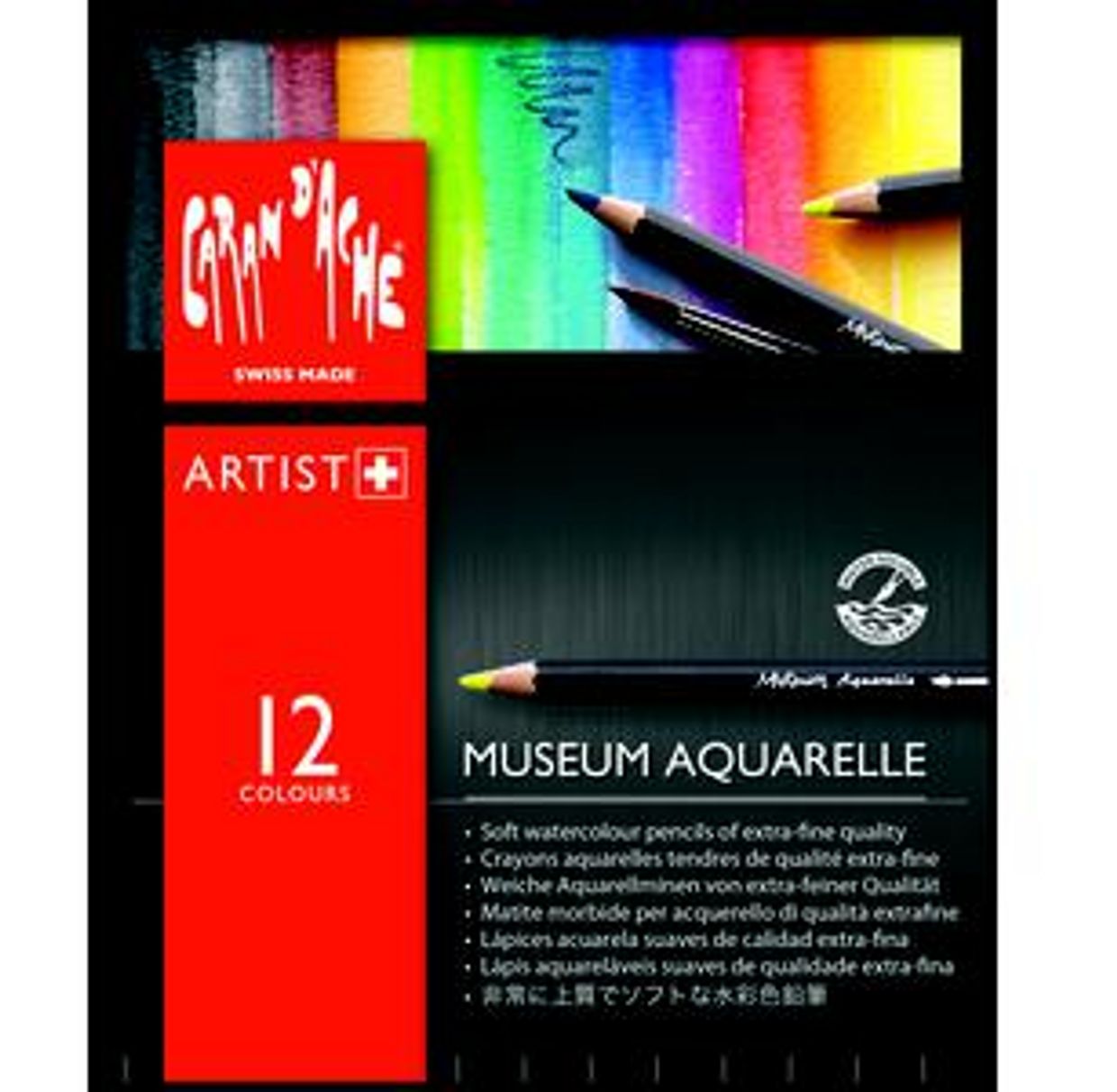 Caran d'Ache museum aquarelle - set 12