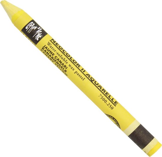 Caran d'ache neocolor 2 - 250 canary yellow