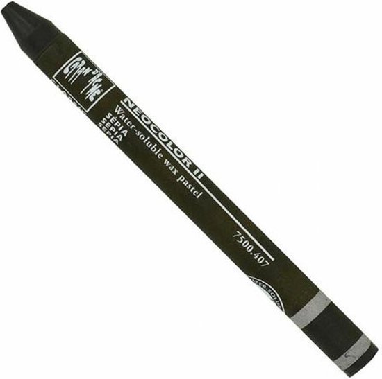 Caran d'ache neocolor 2 - 407 sepia