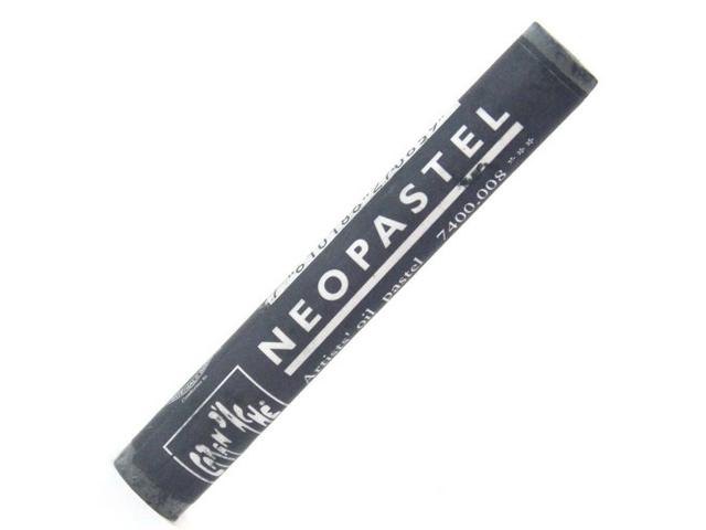 Caran d'ache neopastel - 008 greyish black