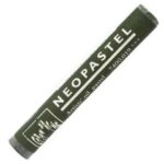 Caran d'ache neopastel - 019 olive black