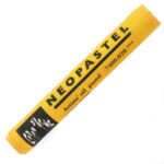Caran d'ache neopastel - 020 golden yellow