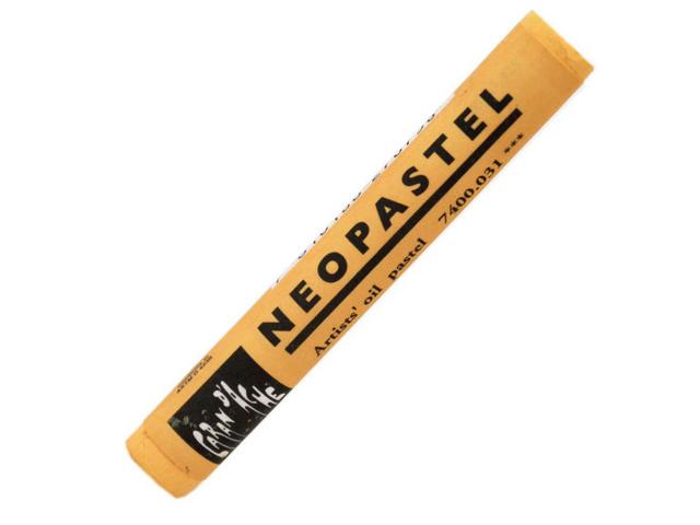 Caran d'ache neopastel - 031 orangish yellow
